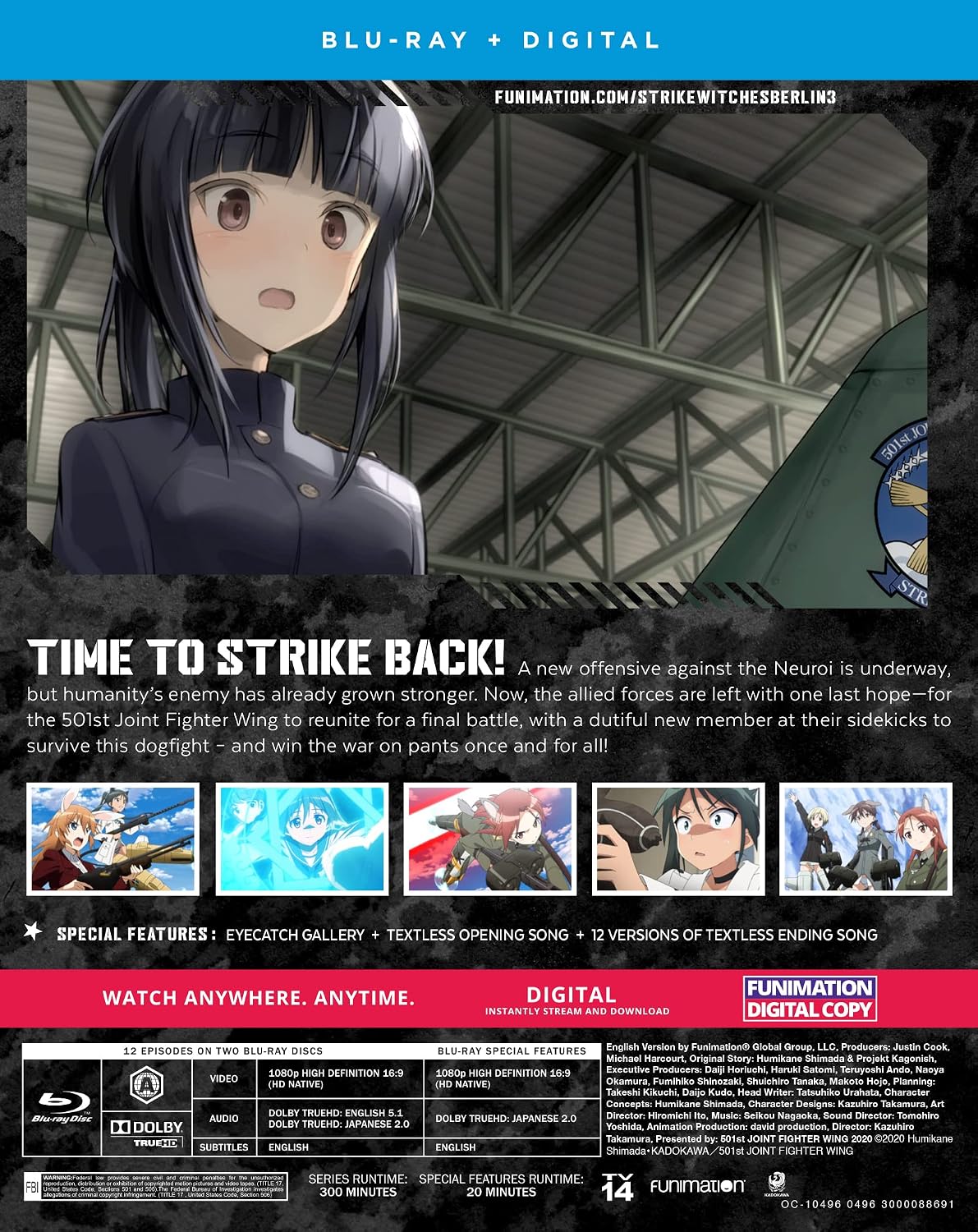 Strike Witches: Road to Berlin ~Season Three~ Blu-Ray