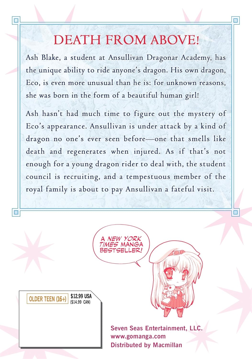 Shiki Mizuchi & Ran - Dragonar Academy Manga