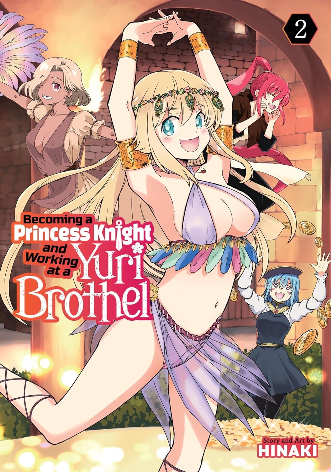 Hinaki - Becoming a Princess Knight and Working at a Yuri Brothel Manga