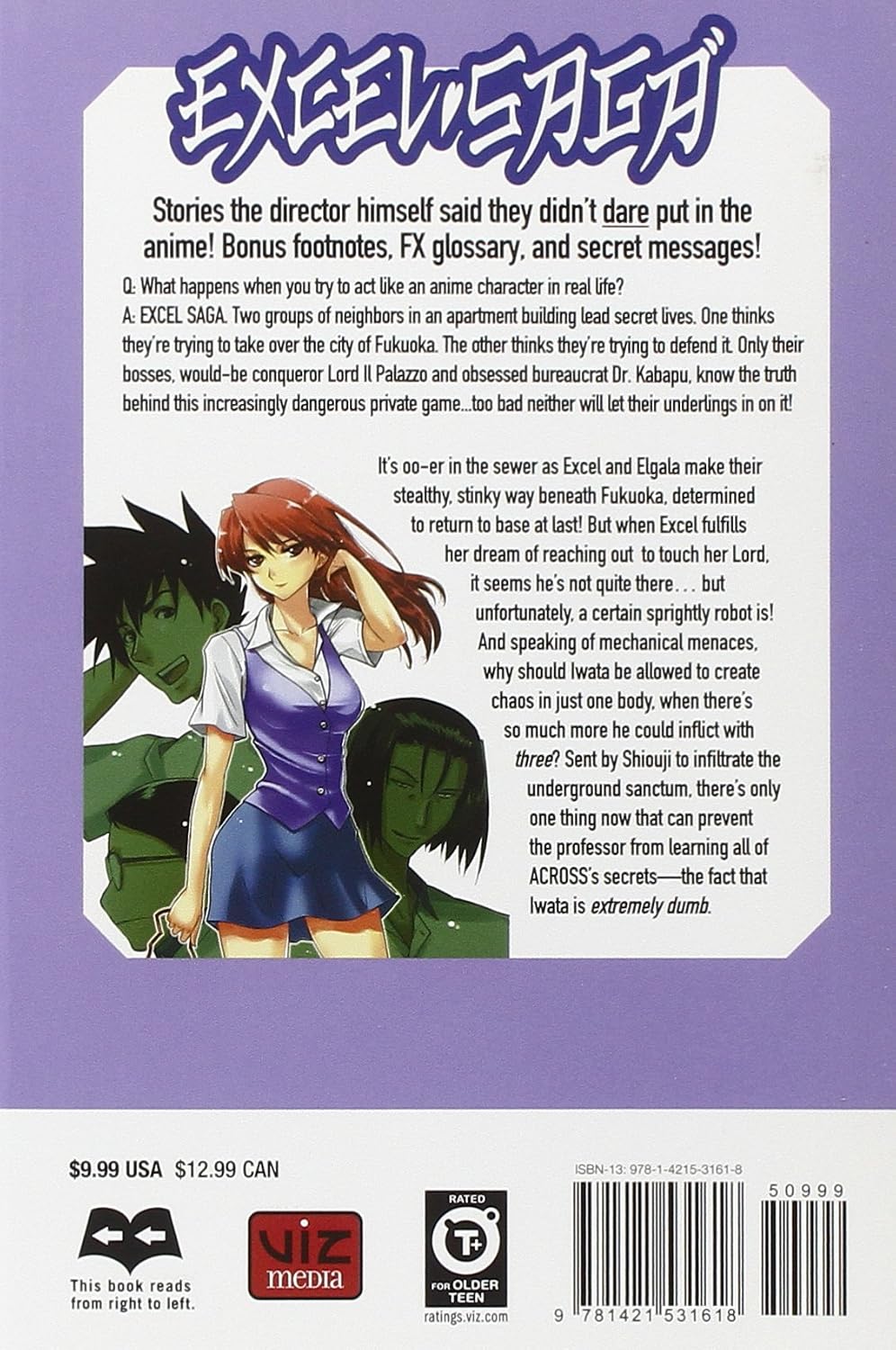 Kōshi Rikudō - Excel Saga Manga