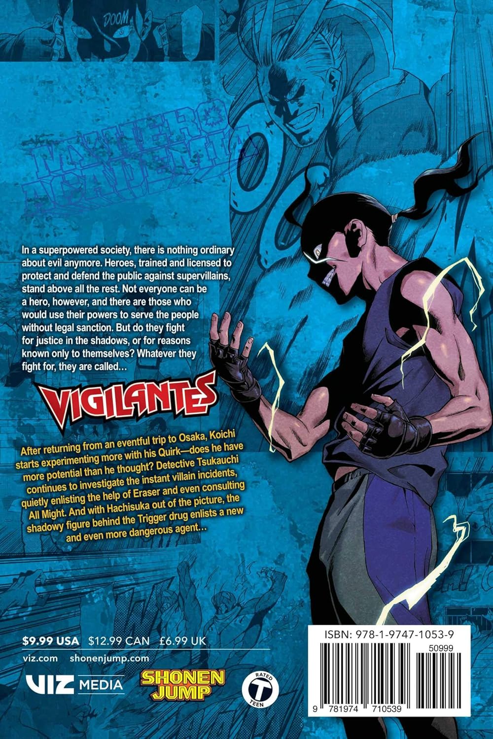 Hideyuki Furuhashi & Betten Court - My Hero Academia Vigilantes Manga