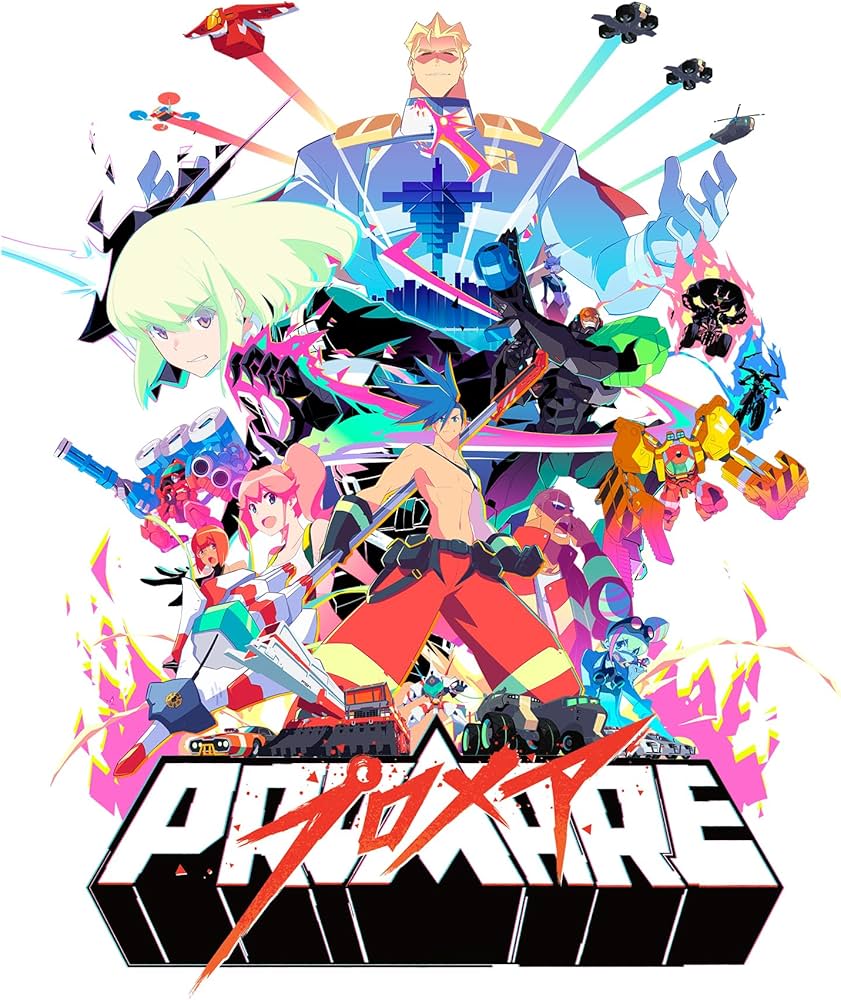 Promare Steelbook Blu-ray & DVD Set