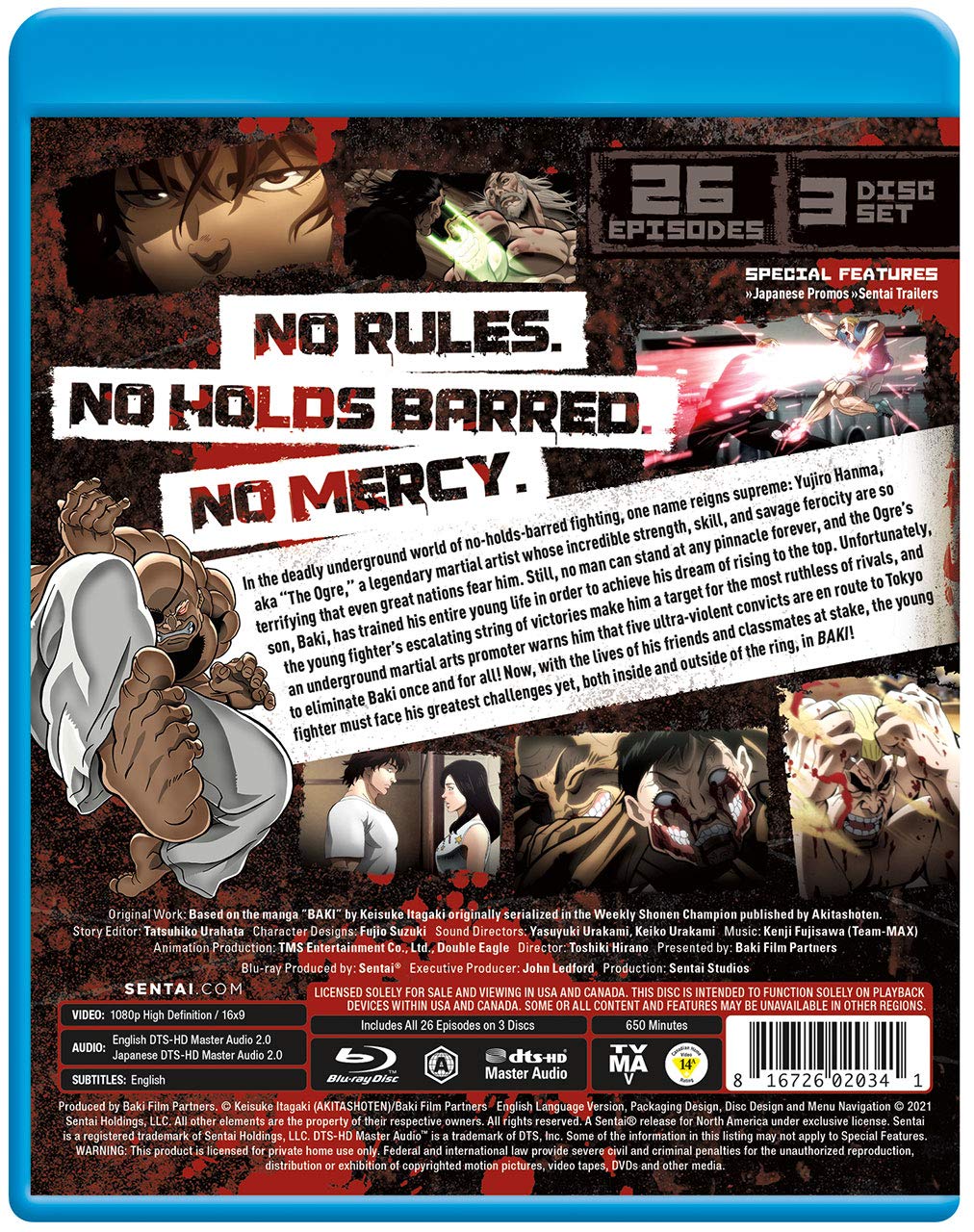 Baki - Blu-Ray