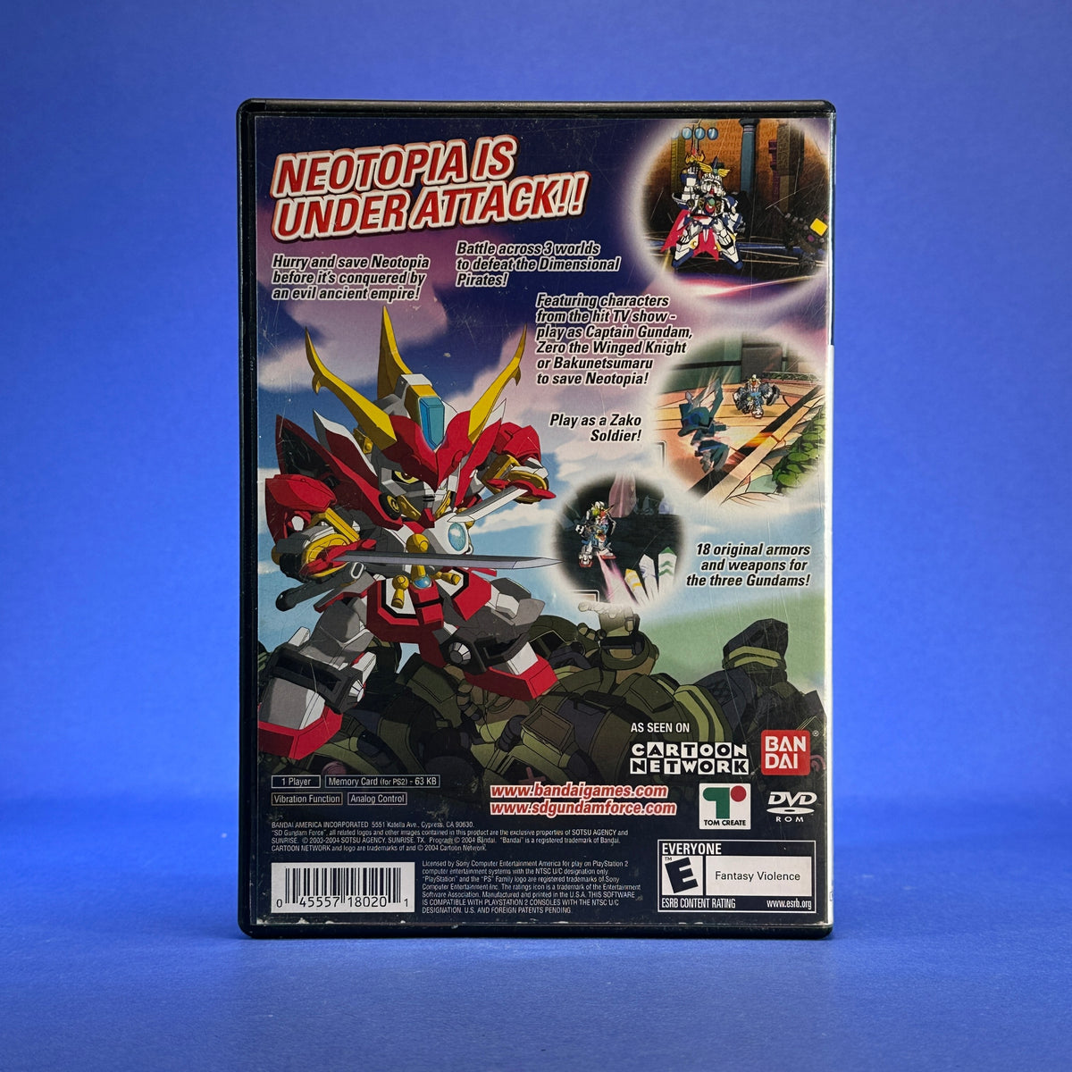 SD Gundam Force Showdown - Playstation 2
