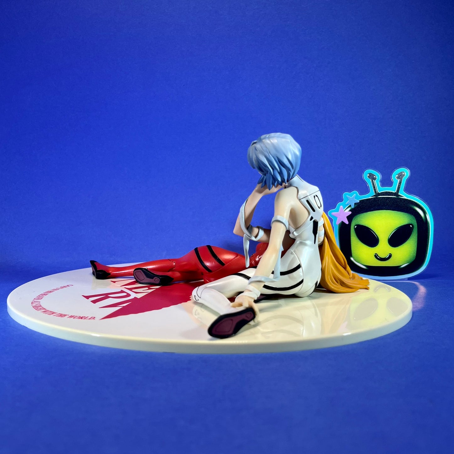 Kotobukiya - 2008 1/8 Scale Pre-Painted Statue Rei & Asuka Plugsuit Ver.