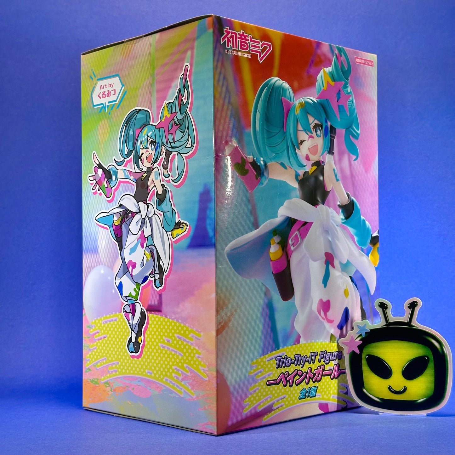 Furyu - Vocaloid Hatsune Miku ~Paint Girl~ Muchute Figure