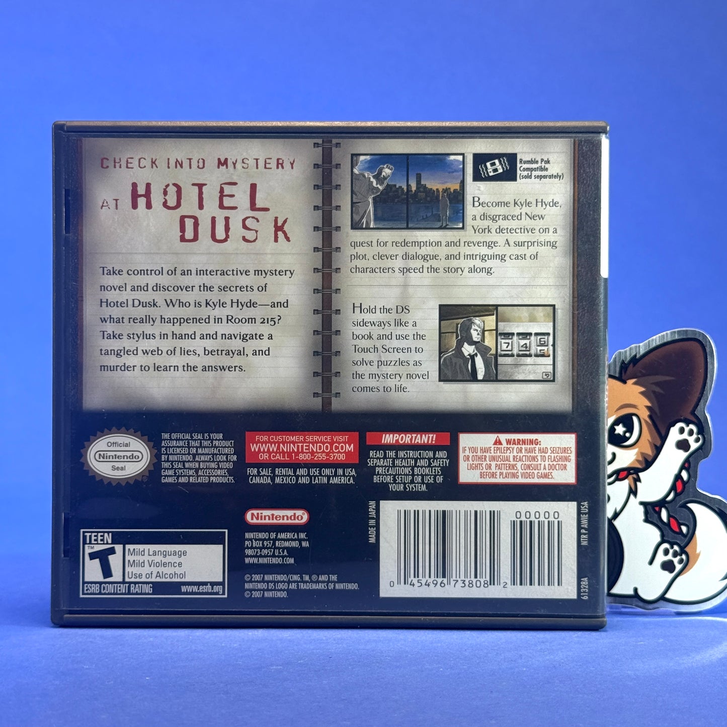 Hotel Dusk: Room 215 - Nintendo DS