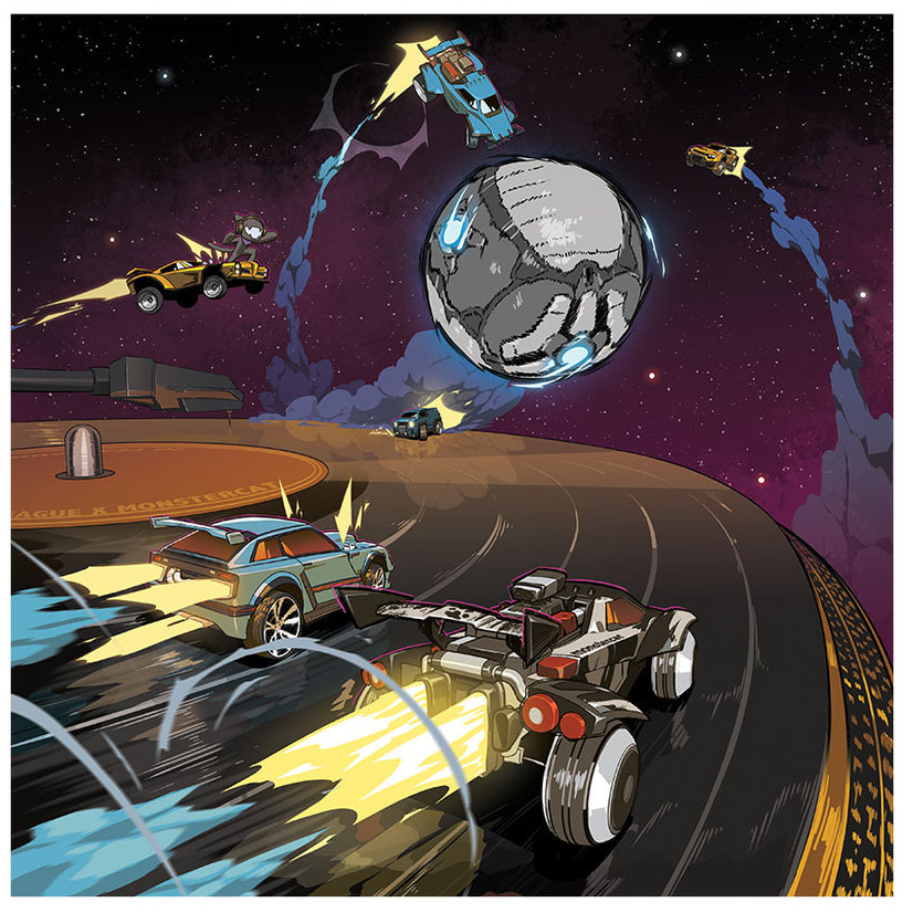 Rocket League x Monstercat: 10 Year Anniversary Vinyl Record