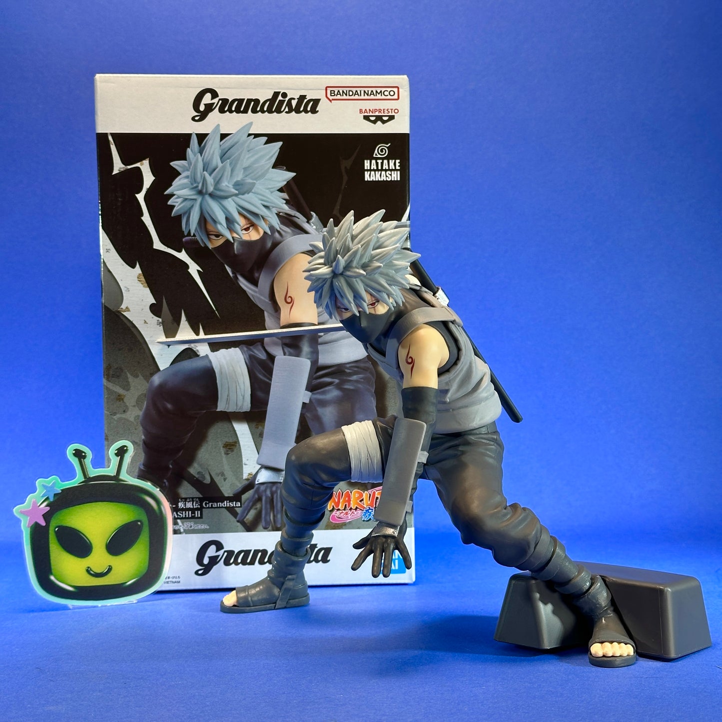Banpresto - Naruto Shippuden Hatake Kakashi ~ANBU Black Ops ver.~ Grandista II Figure
