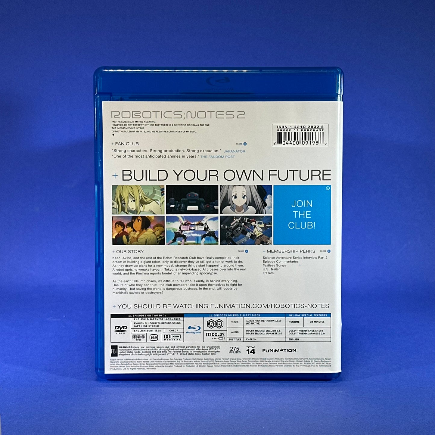 Robotics;Notes Complete Series Blu-ray + DVD