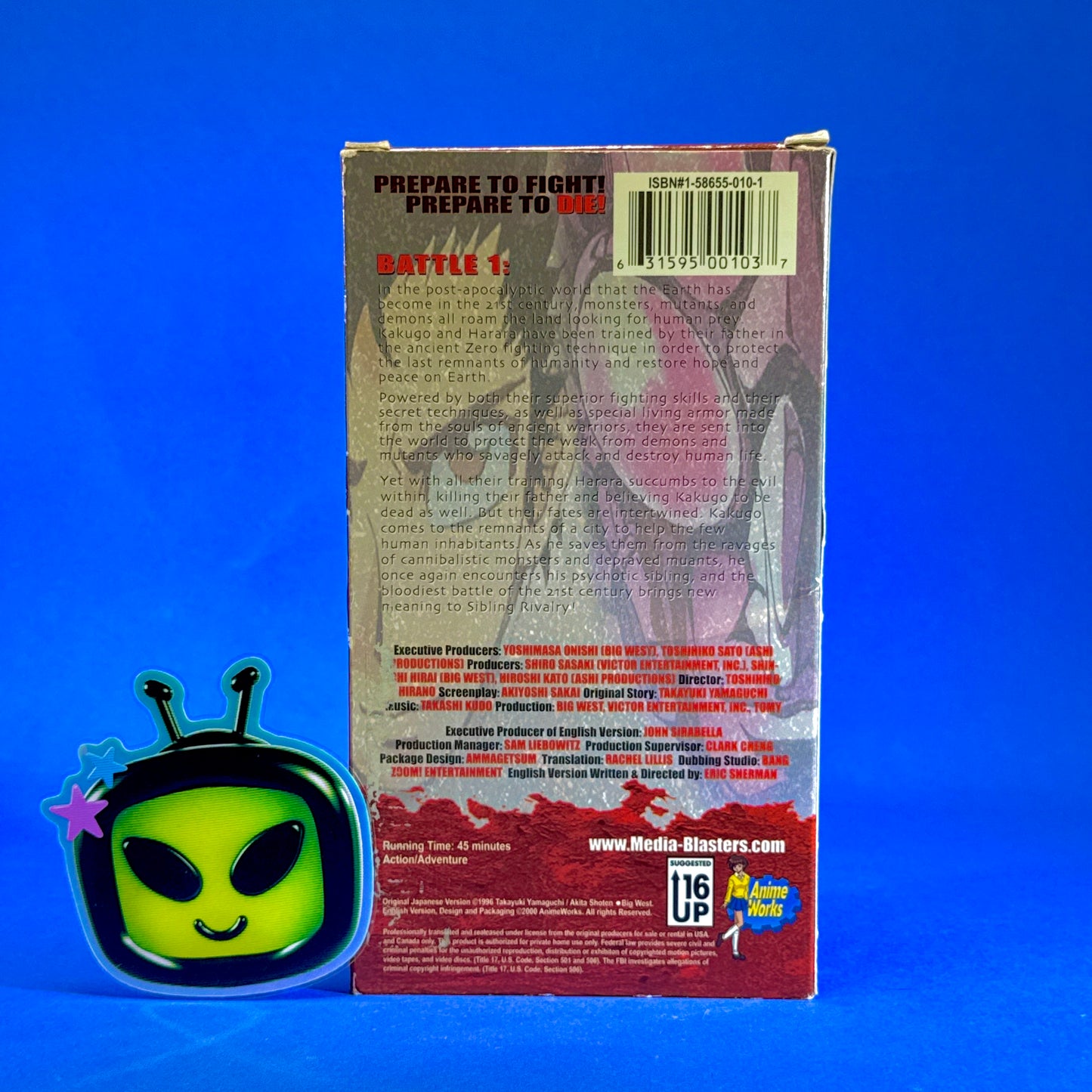 Apocalypse Zero: Kakugo The Final Soldier VHS