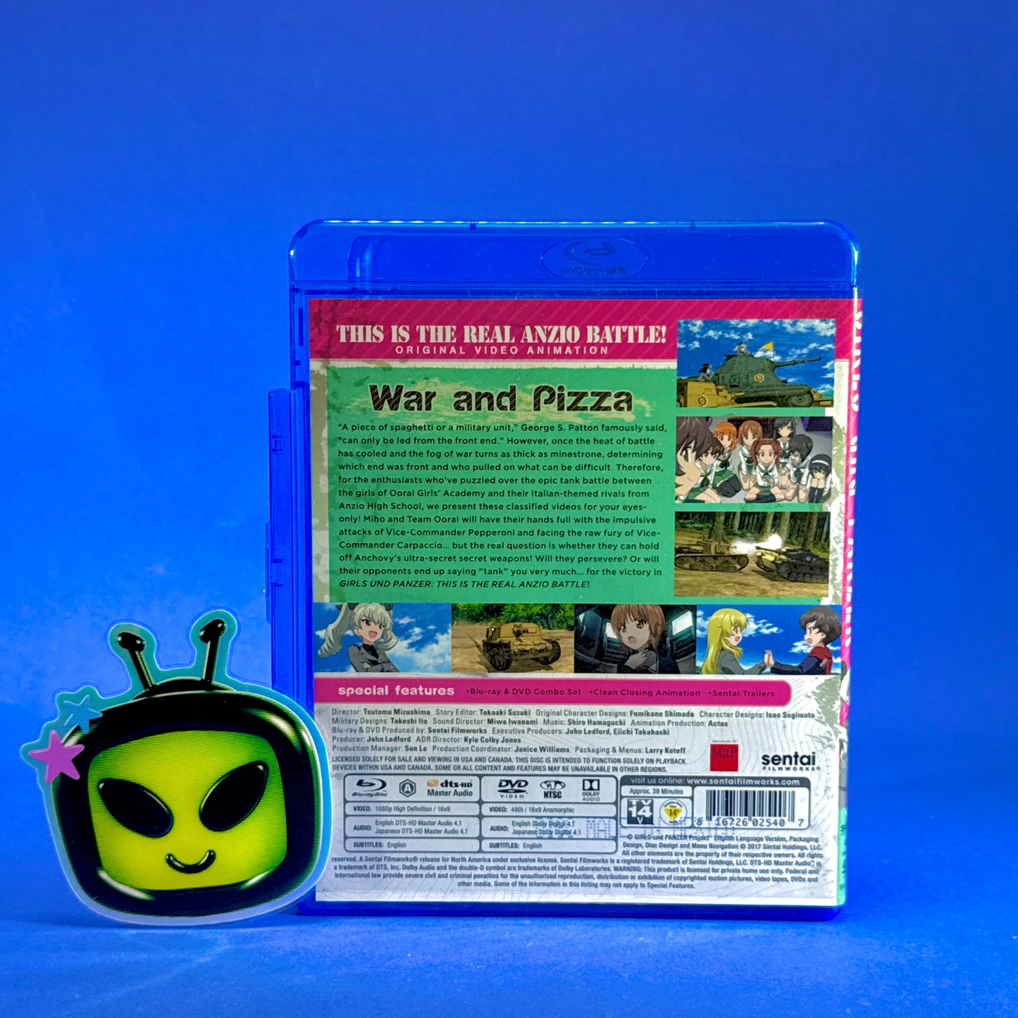 Girls & Panzer: This Is The Real Anzio Battle! Blu-ray & DVD