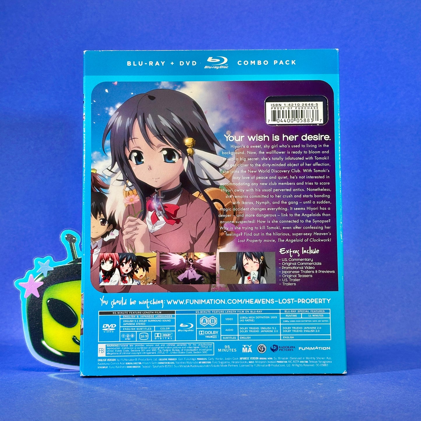 Heaven’s Lost Property the Movie: The Angeloid of Clockwork Blu-ray