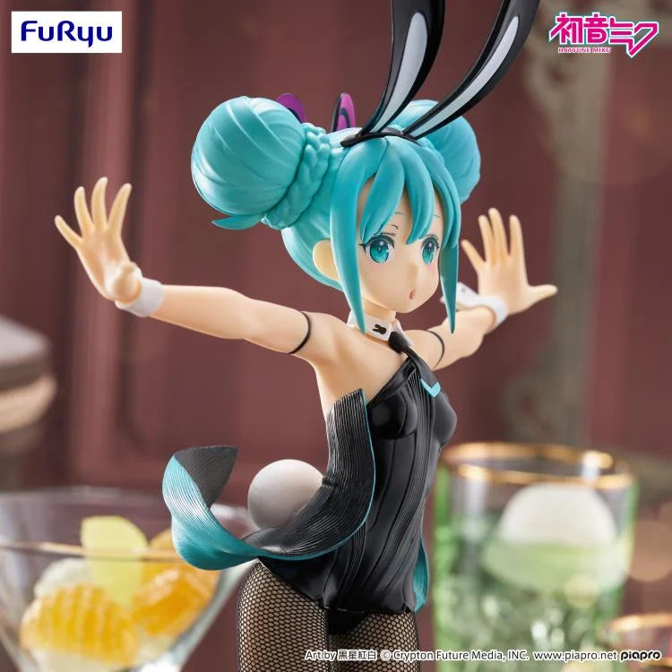 Furyu - Vocaloid BiCute Bunnies Hatsune Miku (Black Color Ver.) Figure