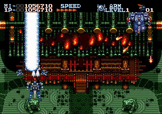 Dennin-Aleste: Nobunaga and His Ninja Force - Mega CD