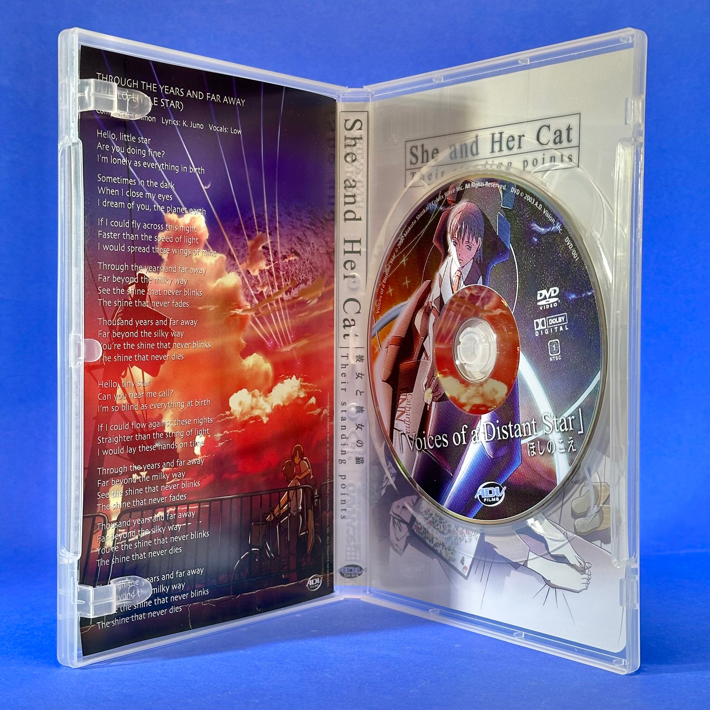 Voices of a Distant Star DVD