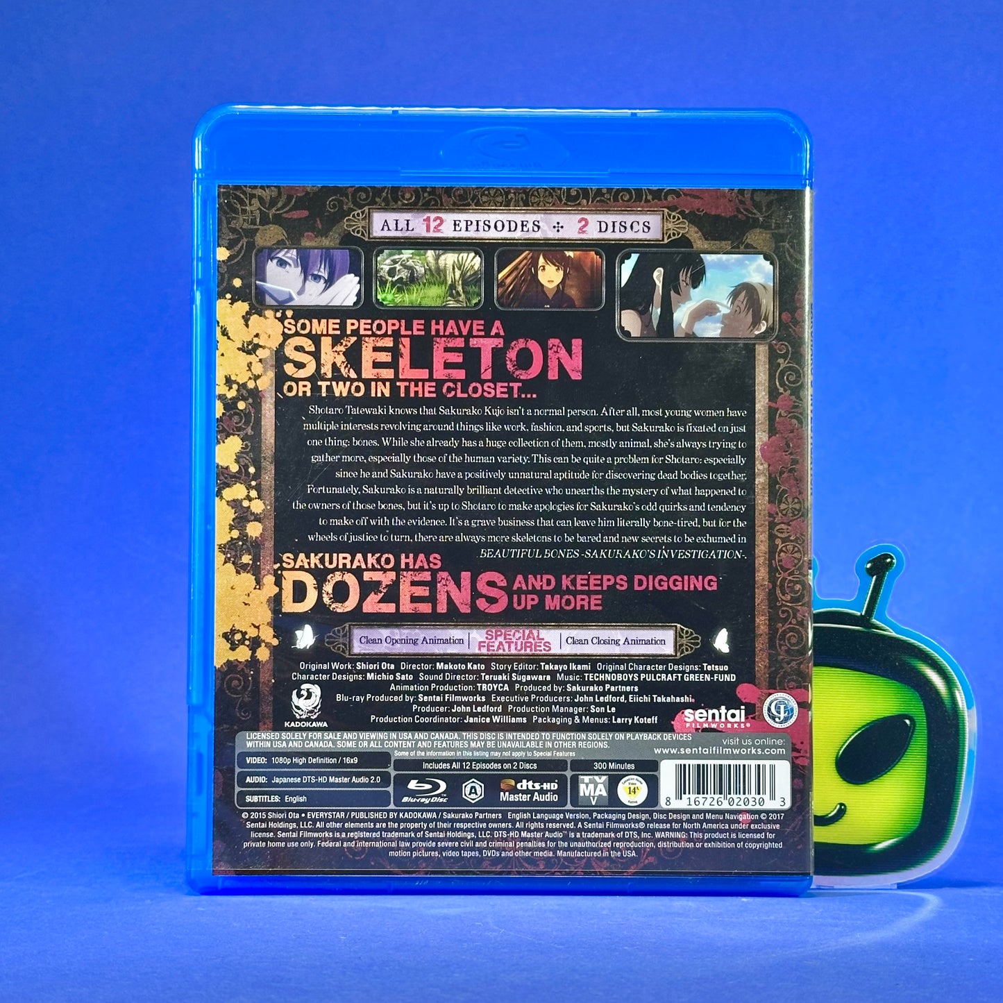 Beautiful Bones: Sakurako’s Investigation - Complete Collection Blu-ray