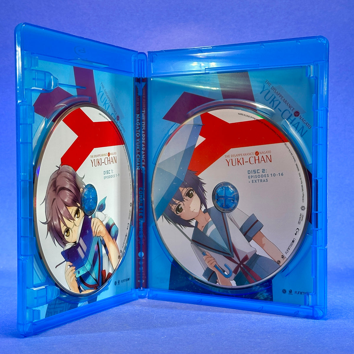The Melancholy of Haruhi Suzumiya - Blu-Ray & DVD