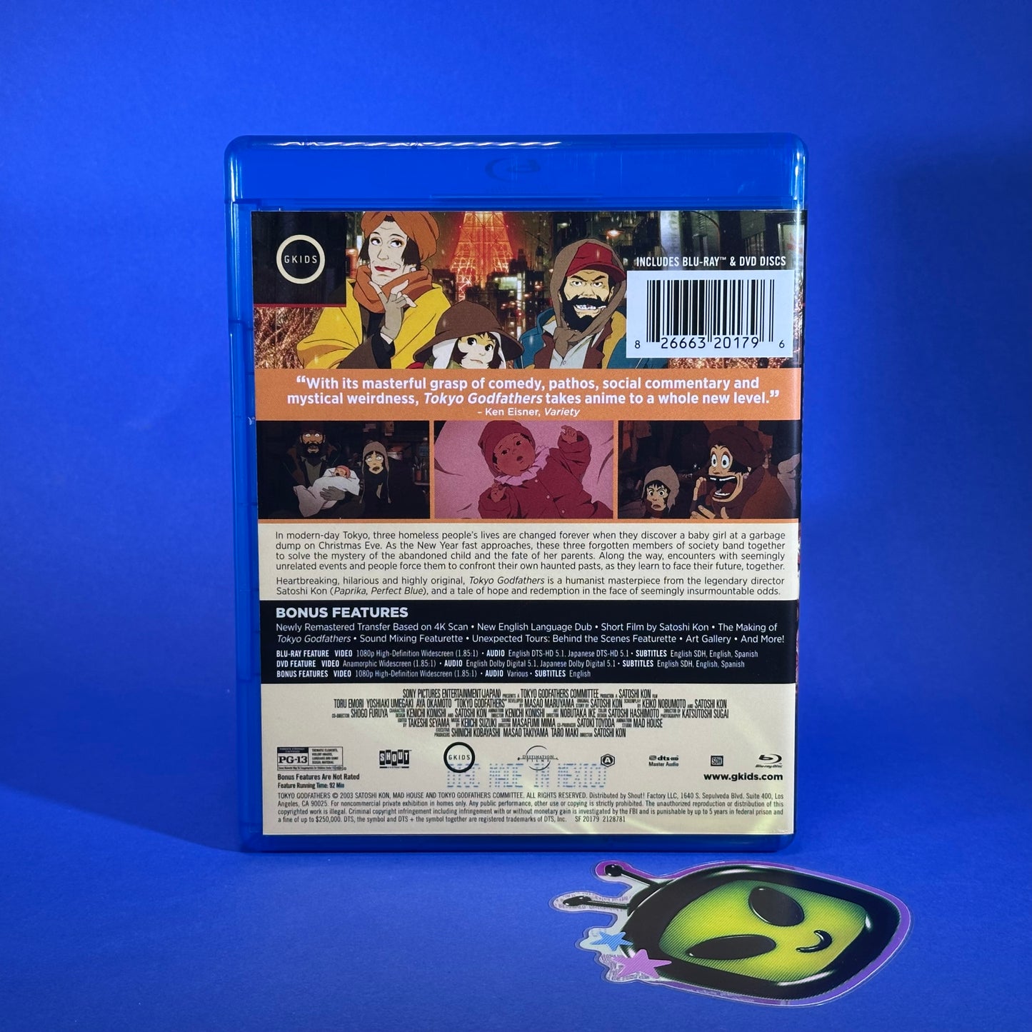 Tokyo Godfathers Blu-ray