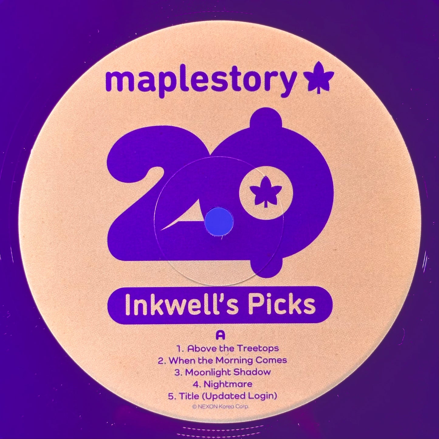 Maplestory 20: Inkwell's Picks - Vinyl Record