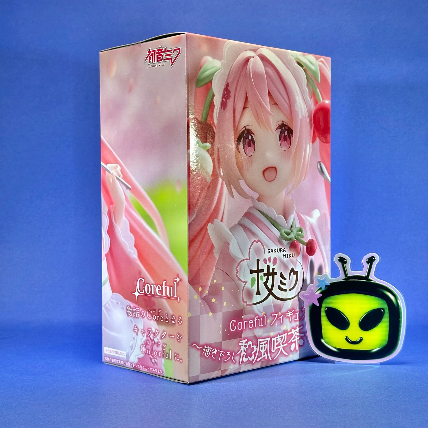 Taito - Sakura Miku ~Newly Written Japanese Style Cafe ver.~ Coreful Figure