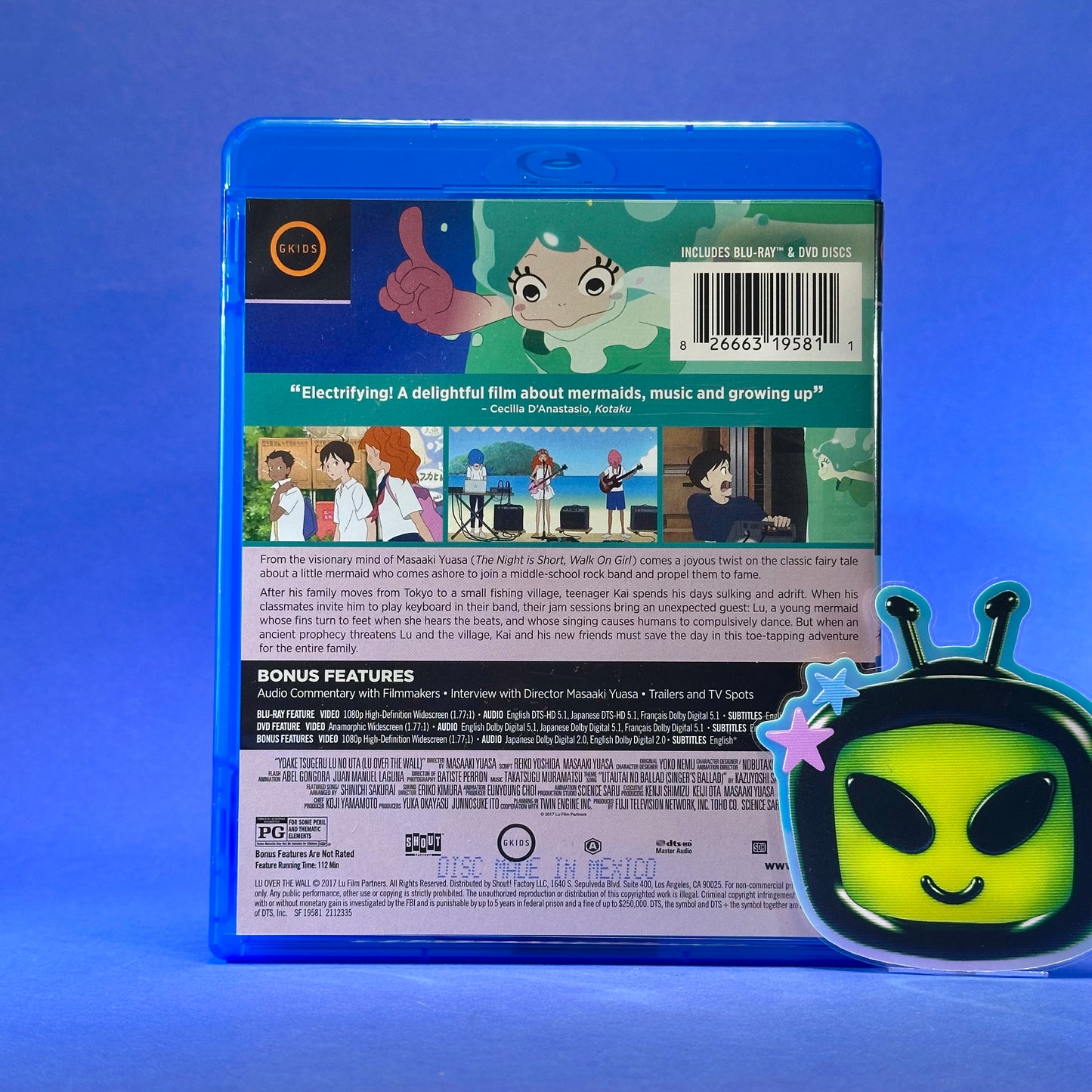 Lu Over The Wall Blu-ray + DVD