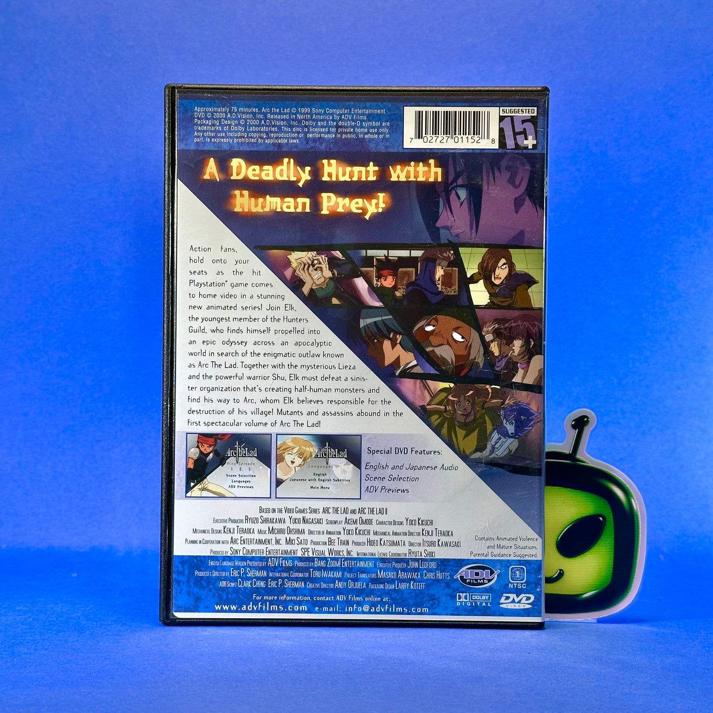 Arc The Lad DVD