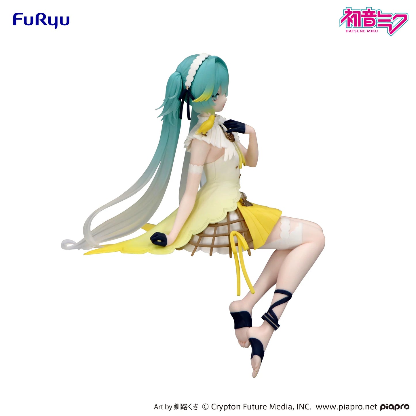 FuRyu - Hatsune Miku: Canary Bird Noodle Stopper Figure