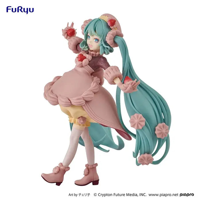FuRyu - Vocaloid - Sweet Sweets Series Hatsune Miku ~Strawberry Shortcake ver.~ Figure