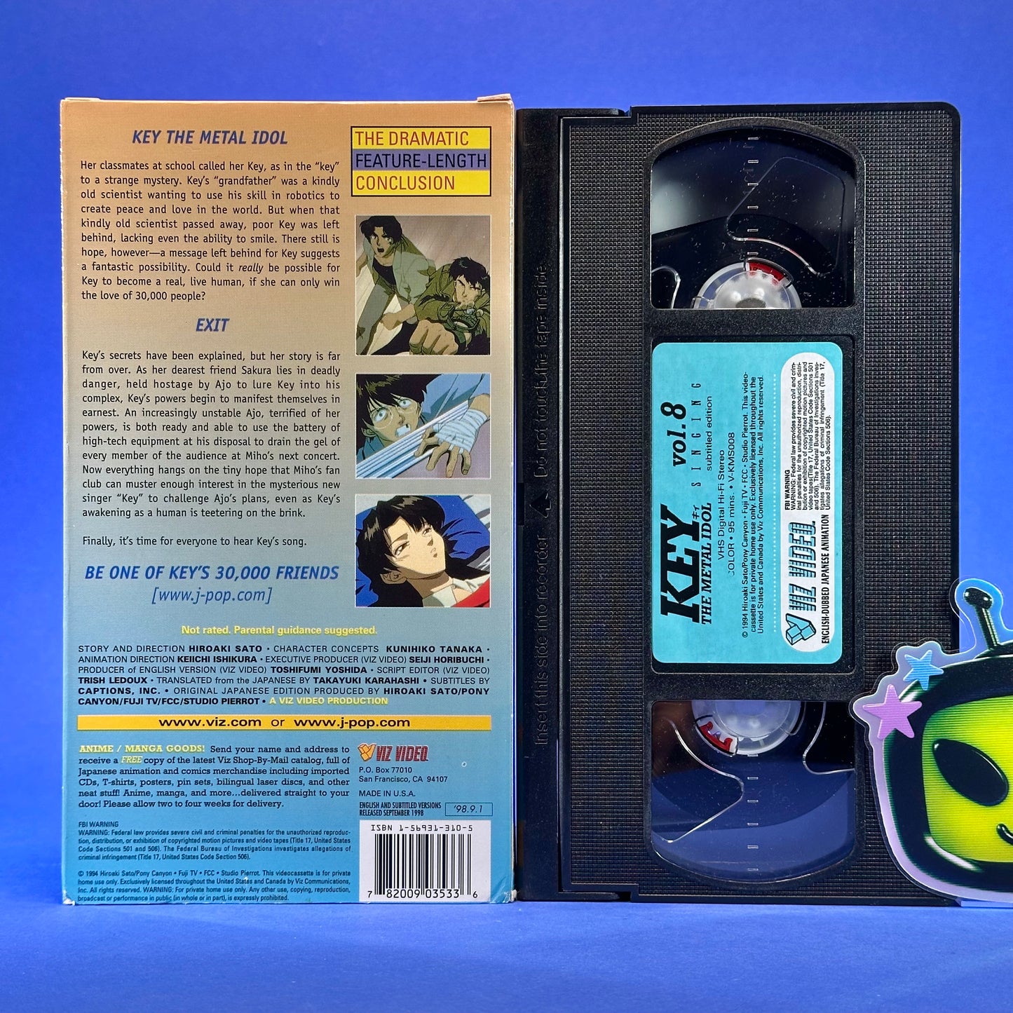 Key: The Metal Idol (Subtitled Edition) VHS