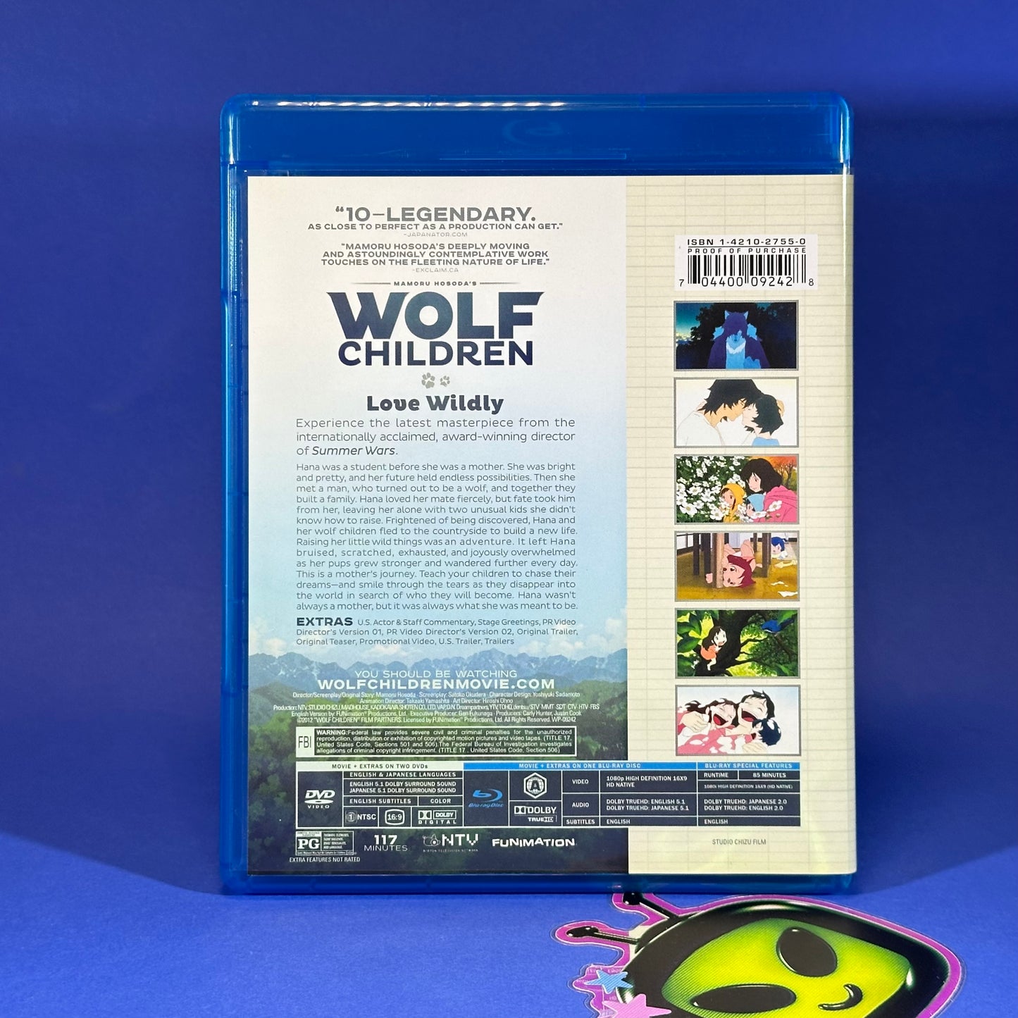 Wolf Children Blu-ray