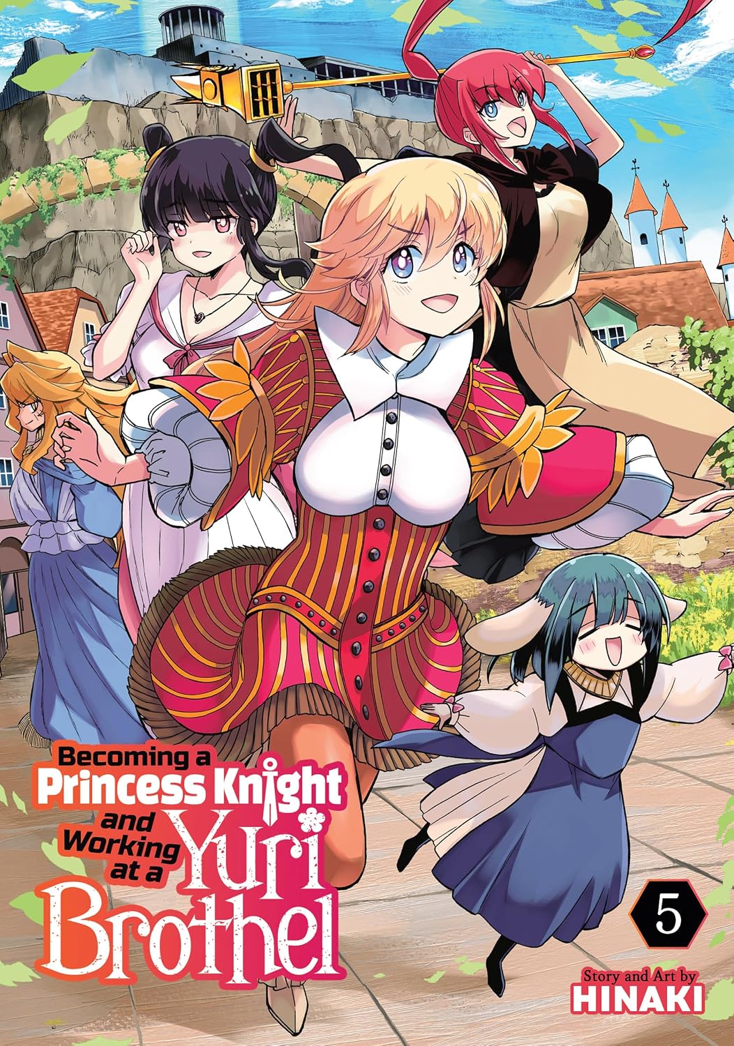 Hinaki - Becoming a Princess Knight and Working at a Yuri Brothel Manga