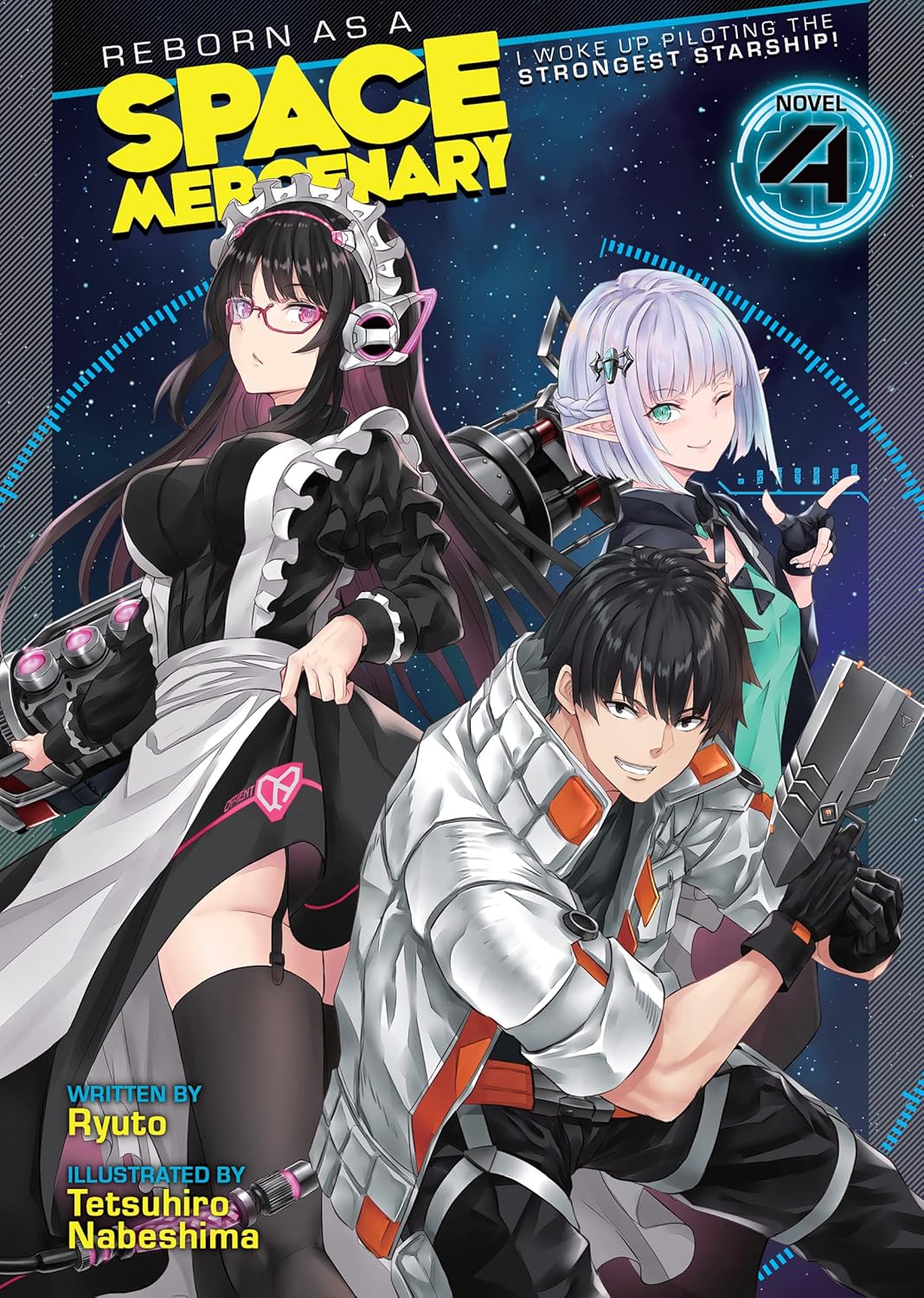 Reborn as a Space Mercenary: I Woke Up Piloting the Strongest Starship Light Novel