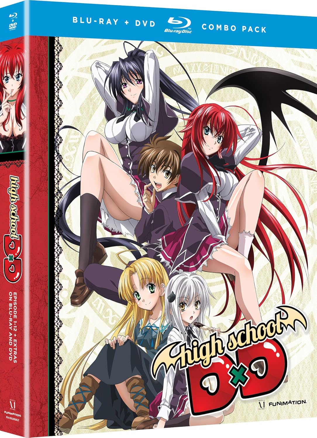 High School DXD - Season 1 Blu-ray & DVD