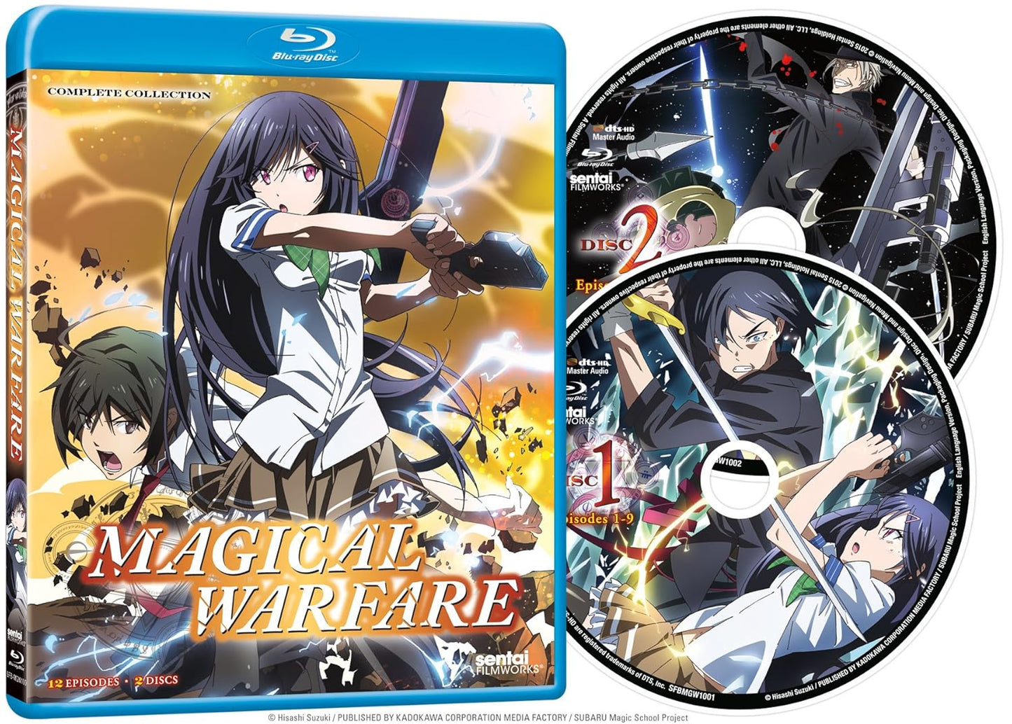Magical Warfare Complete Collection Blu-Ray