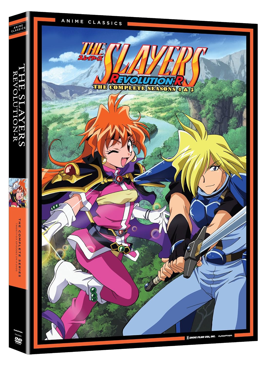 Slayers: Revolution R (Season 4 & 5) - Blu-ray & DVD