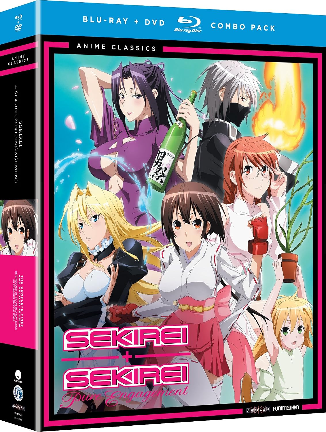 Sekirei: Season One + Pure Engagement - Blu-Ray & DVD