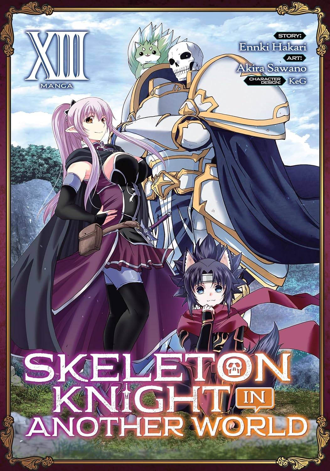 Ennki Hakari x Akira Sawano x KeG - Skeleton Knight in Another World Manga