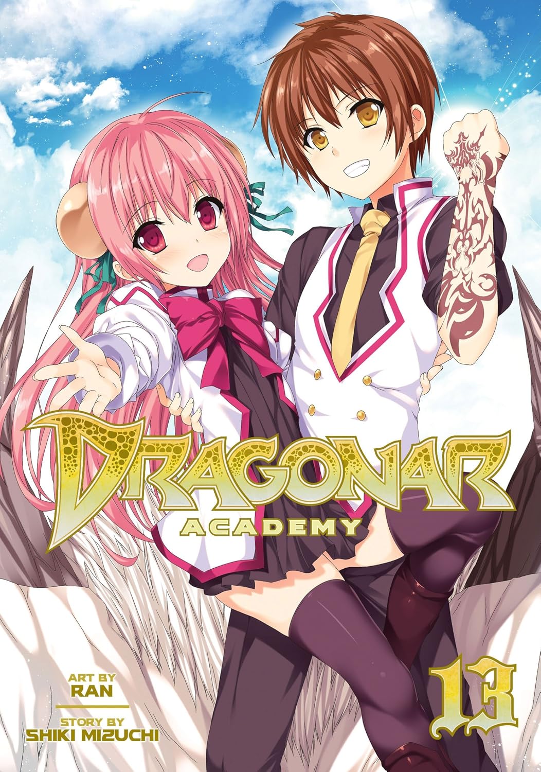 Shiki Mizuchi & Ran - Dragonar Academy Manga
