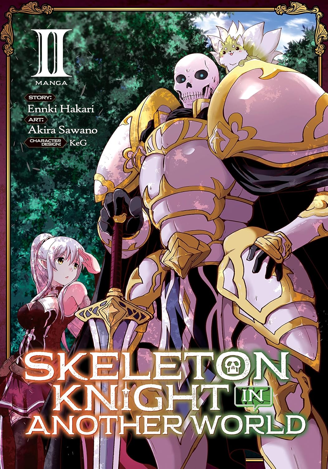 Ennki Hakari x Akira Sawano x KeG - Skeleton Knight in Another World Manga