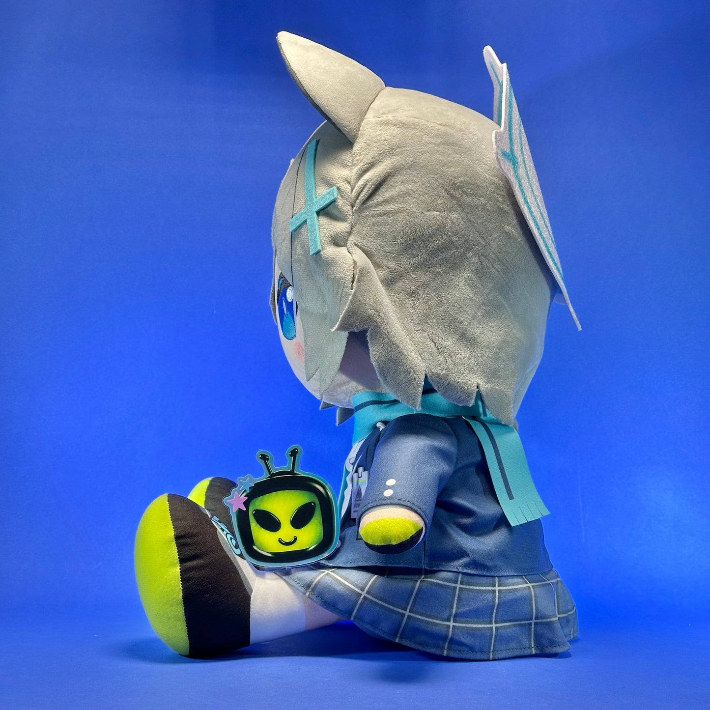 Nexon Games - 2024 Blue Archive Shiroko Sunaookami 15 Inch Big Nuigurumi Plush