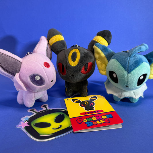 Pokémon Center - 2017 Eeveelution Pokémon Dolls Mocchiri Mascot Plush