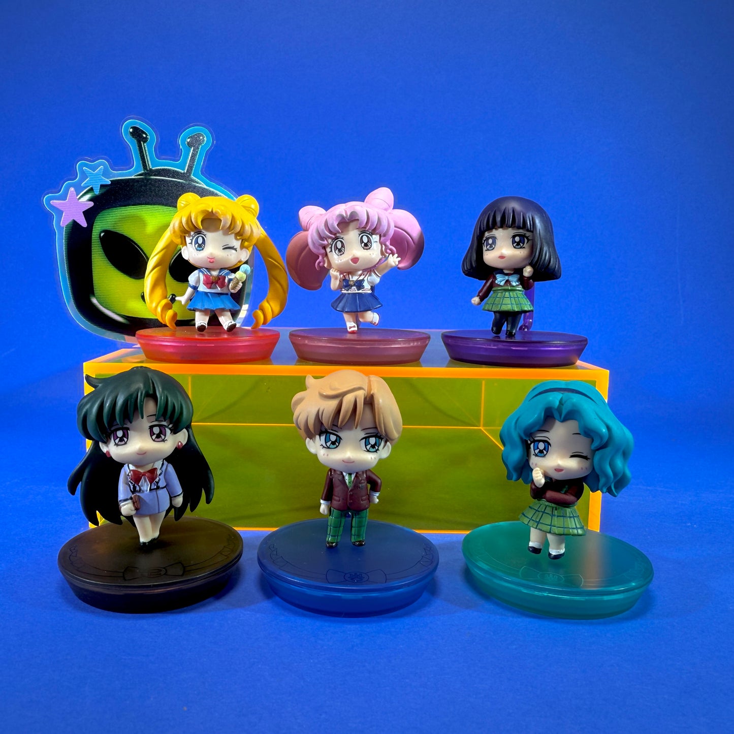 Megahouse - Petit Chara! Pretty Guardian Sailor Moon -  Otome no Gakuen Seikatsu yo! Hen Figures