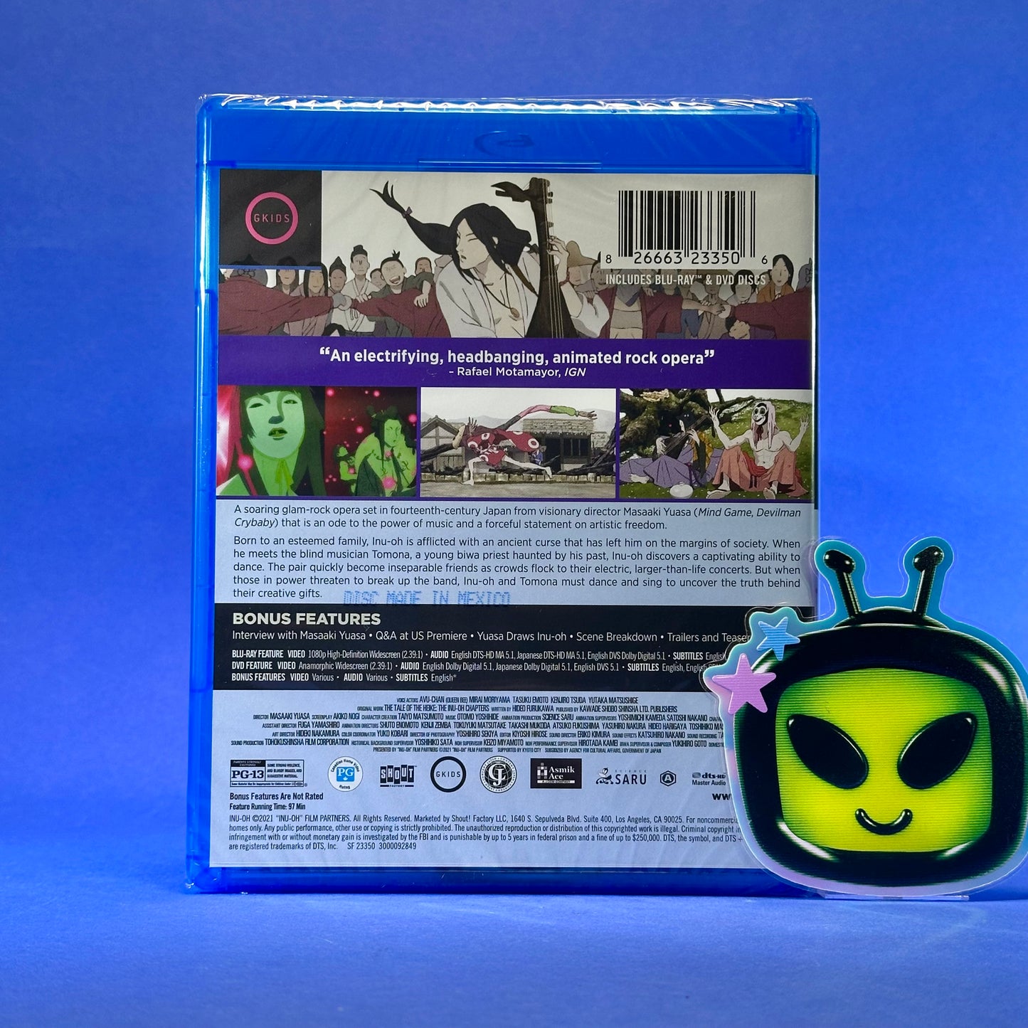 Inu-Oh Blu-ray + DVD