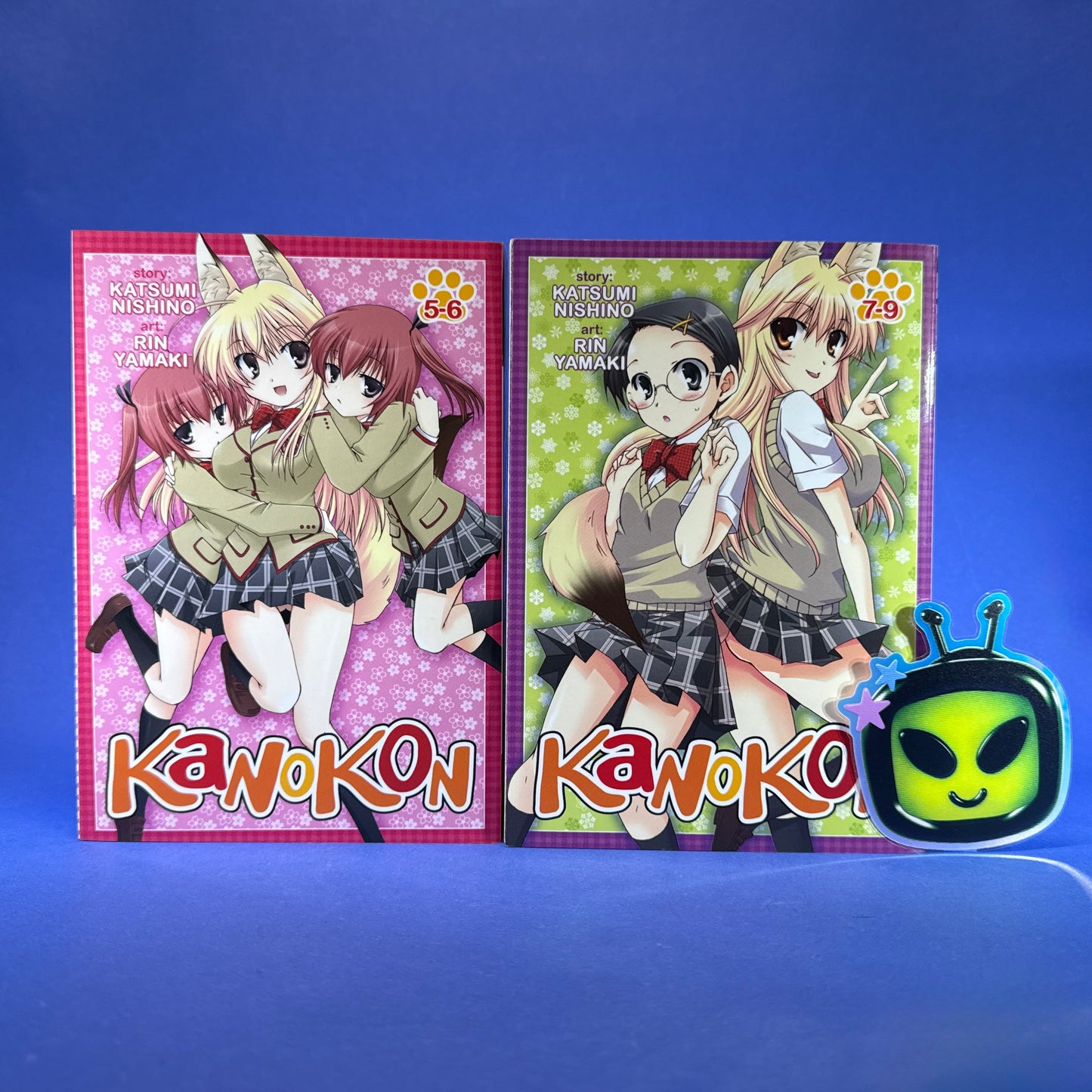 Katsumi Nishino & Rin Yamaki - Kanokon Manga