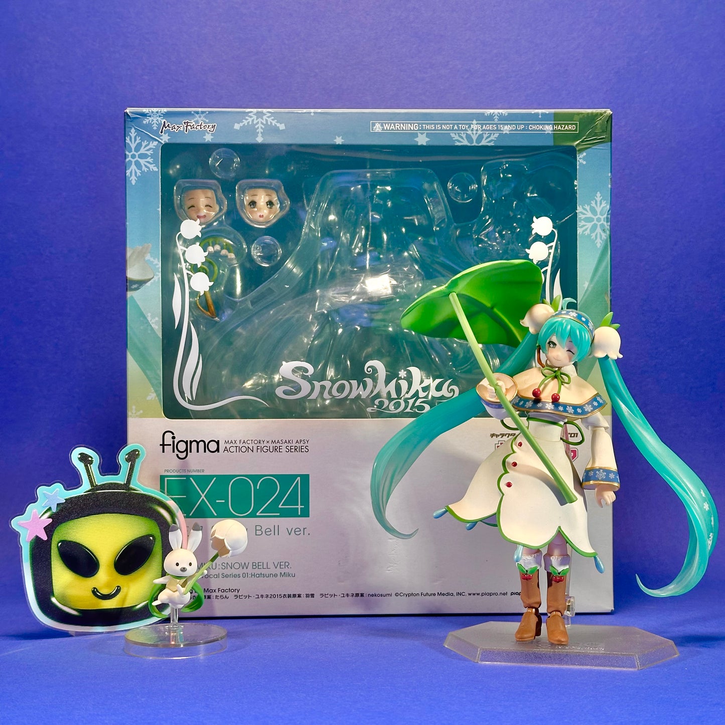 Figma #EX-024 - Hatsune Miku & Rabbit Yukine ~Snow Miku: Snow Bell ver.~