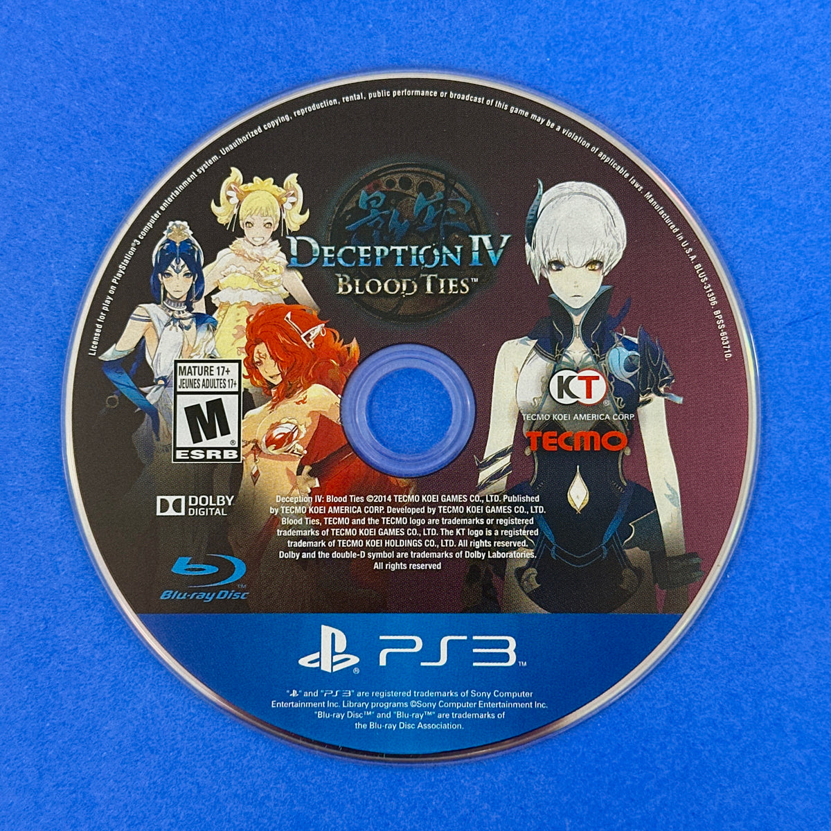 Deception IV: Blood Ties - Playstation 3