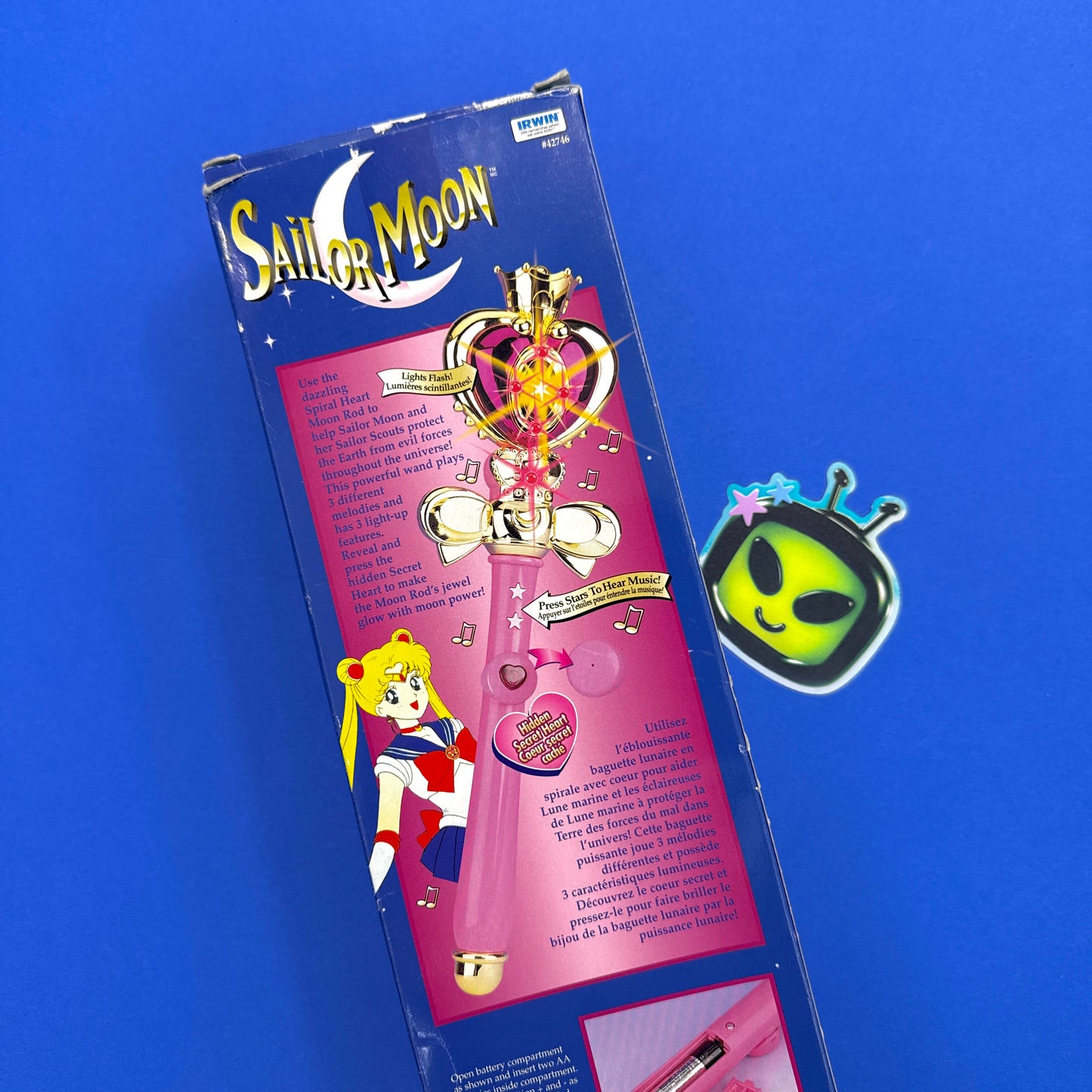 Irwin - 1998 Sailor Moon Spiral Heart Moon Rod