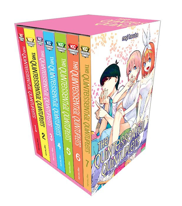 Negi Haruba - The Quintessential Quintuplets Part 1 Manga Box Set