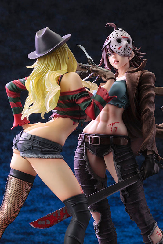 Kotobukiya - Freddy vs. Jason - Freddy Krueger & Jason Voorhees ~Horror Bishoujo, 2nd Edition~ 1/7 Scale Figure